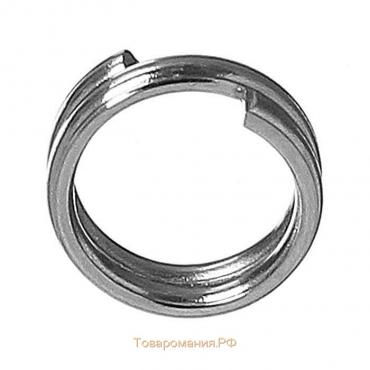Кольцо соединительное двойное, неразъёмное 0,6 см (набор 50 г, ± 510 шт.) СМ-1025, цвет серебро